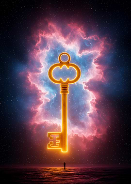 Cosmic Key with Figure