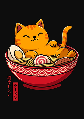Cat Ramen Noodles