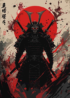 Samurai Warrior in last fight