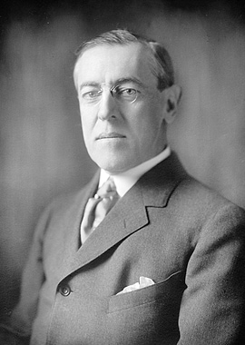 Portrait of Woodrow Wilson