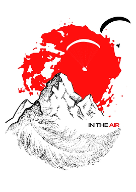 Paragliding In The Air