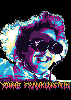 Young Frankenstein Movie Poster Art