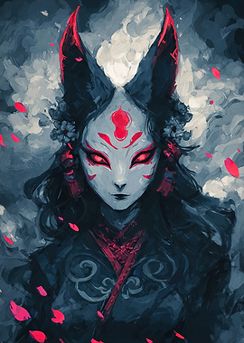 Fox Spirit Mask Digital