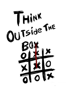 Think Outside the Box Tic-Tac-Toe