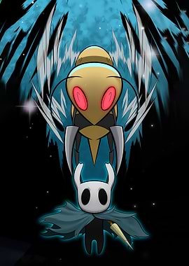 Hollow Knight character art
