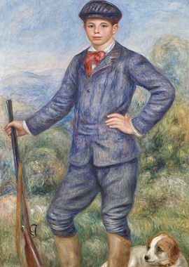 Young Hunter by Renoir