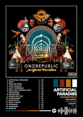 OneRepublic - Artificial Paradise Album Cover