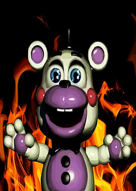 Helpy in Flames