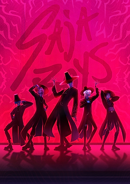 Saja Boys in Neon Red