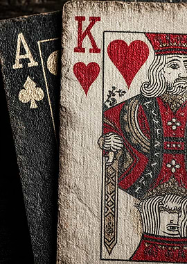 Ace of Spades and King of Hearts