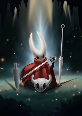 Hollow Knight Character Illustration