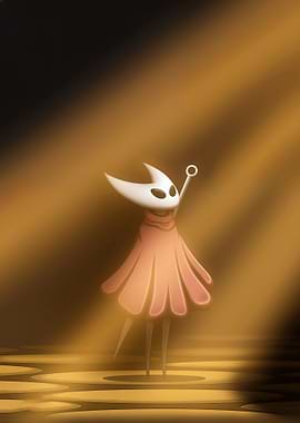 Hornet from Hollow Knight in spotlight