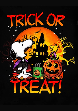 Snoopy Trick or Treat Halloween