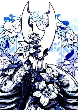 Hollow Knight Floral Illustration