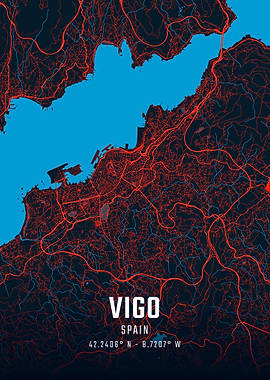 Vigo City Map