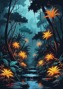 Enchanted Jungle Glow