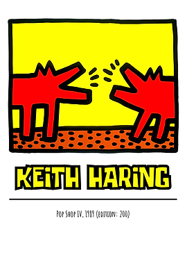 Keith Haring Pop Shop IV