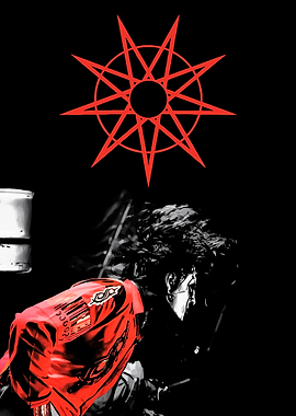 Slipknot Band Member with Logo