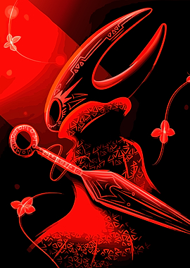 Hollow Knight Red Digital Art