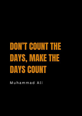 Motivational Quote by Muhammad Ali