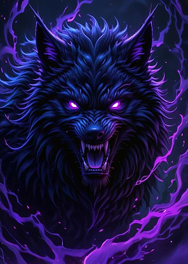 Fierce Wolf Energy Animal