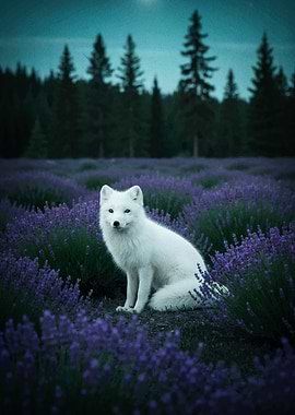 Fox Lavender Field