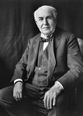 Thomas Edison Portrait