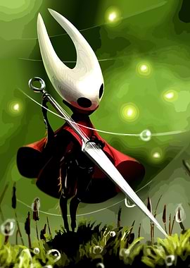 Hornet from Hollow Knight illustration