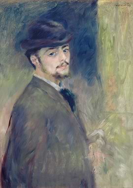 Portrait of a Man with Hat
