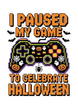 Paused Game for Halloween