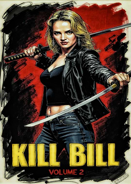 Kill Bill Volume 2 Poster Art