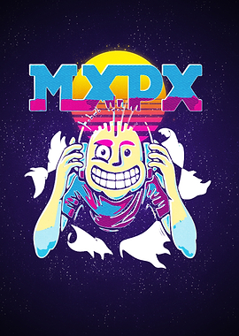 MXPX Retro Cartoon Character Art