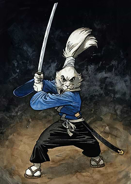 Usagi Yojimbo with Katana