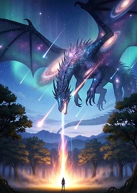 Cosmic Dragon Encounter Forest