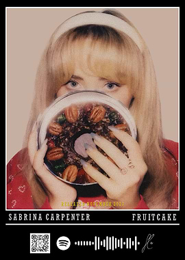 Sabrina Carpenter - Fruitcake Album Cover