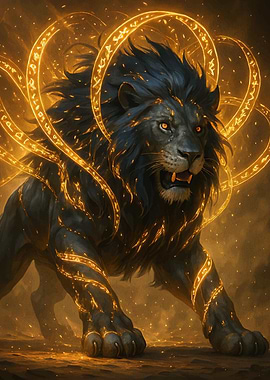Mystical Lion Animal