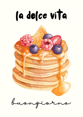 La Dolce Vita Pancake Stack