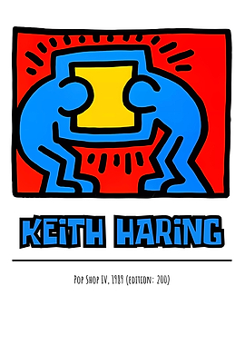 Keith Haring Pop Shop IV