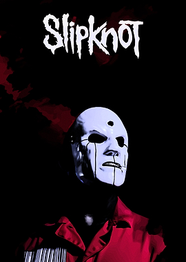 Slipknot band member in mask