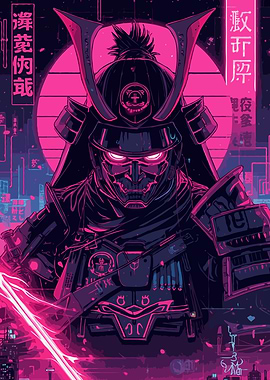 Samurai Warrior Pixel Art