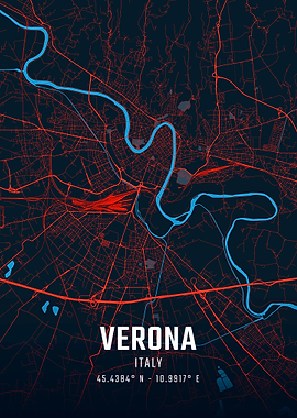 Verona City Map