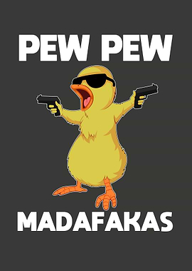 Gangster Chick with Guns