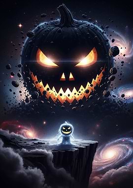 Halloween Cosmic Pumpkin