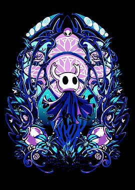 Hollow Knight Stained Glass Art