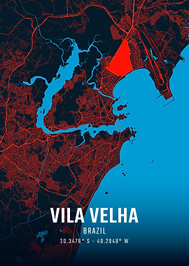 Vila Velha City Map