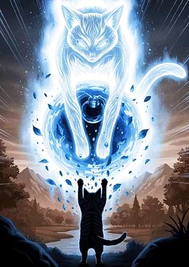 Mystical Cat Encounter