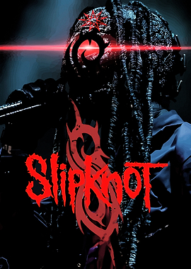Slipknot band member in mask