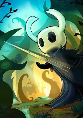Hollow Knight in Greenpath
