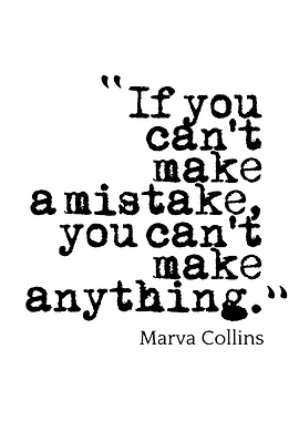 Inspirational Quote by Marva Collins