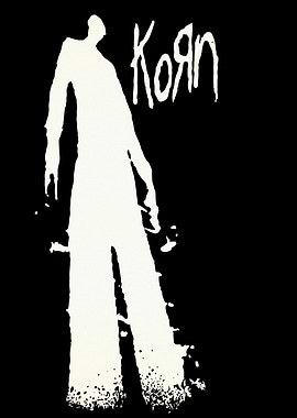 Korn Band Logo Silhouette